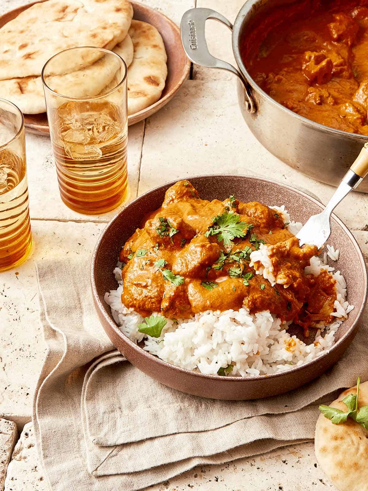 Indisches Butter Chicken aus dem Ofen